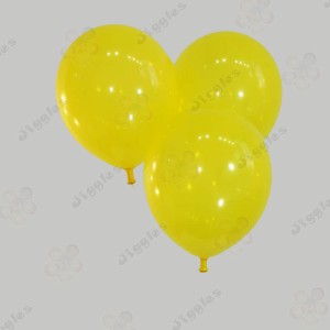 Yellow Metallic Balloons 12inch