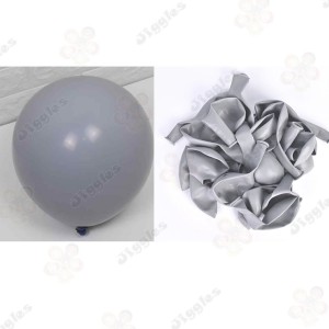 Pastel Grey Balloons 12inch