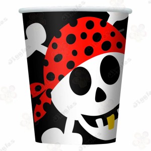 Pirate Party Paper Cups