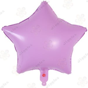 Pastel Purple Star Foil Balloon