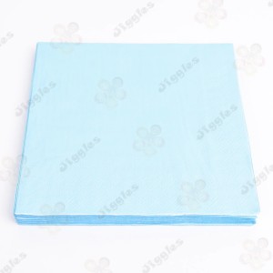 Pastel Blue Paper Napkins