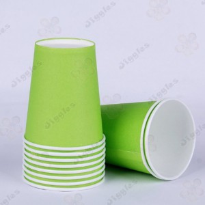 Light Green Paper Cups