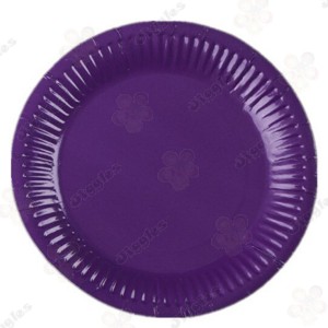 Dark Purple Paper Plates