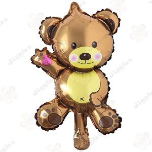 Mini Teddy Bear Foil Balloon