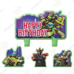 Teenage Mutant Ninja Turtles Candles Set