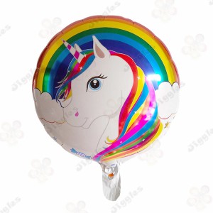 Unicorn Rainbow Foil Balloon